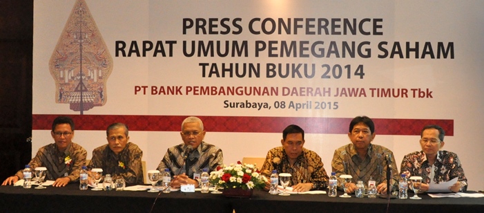 RUPS Bank Jatim Tahun Buku 2014