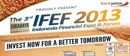Bank Jatim di Acara IFEF 2013 Surabaya